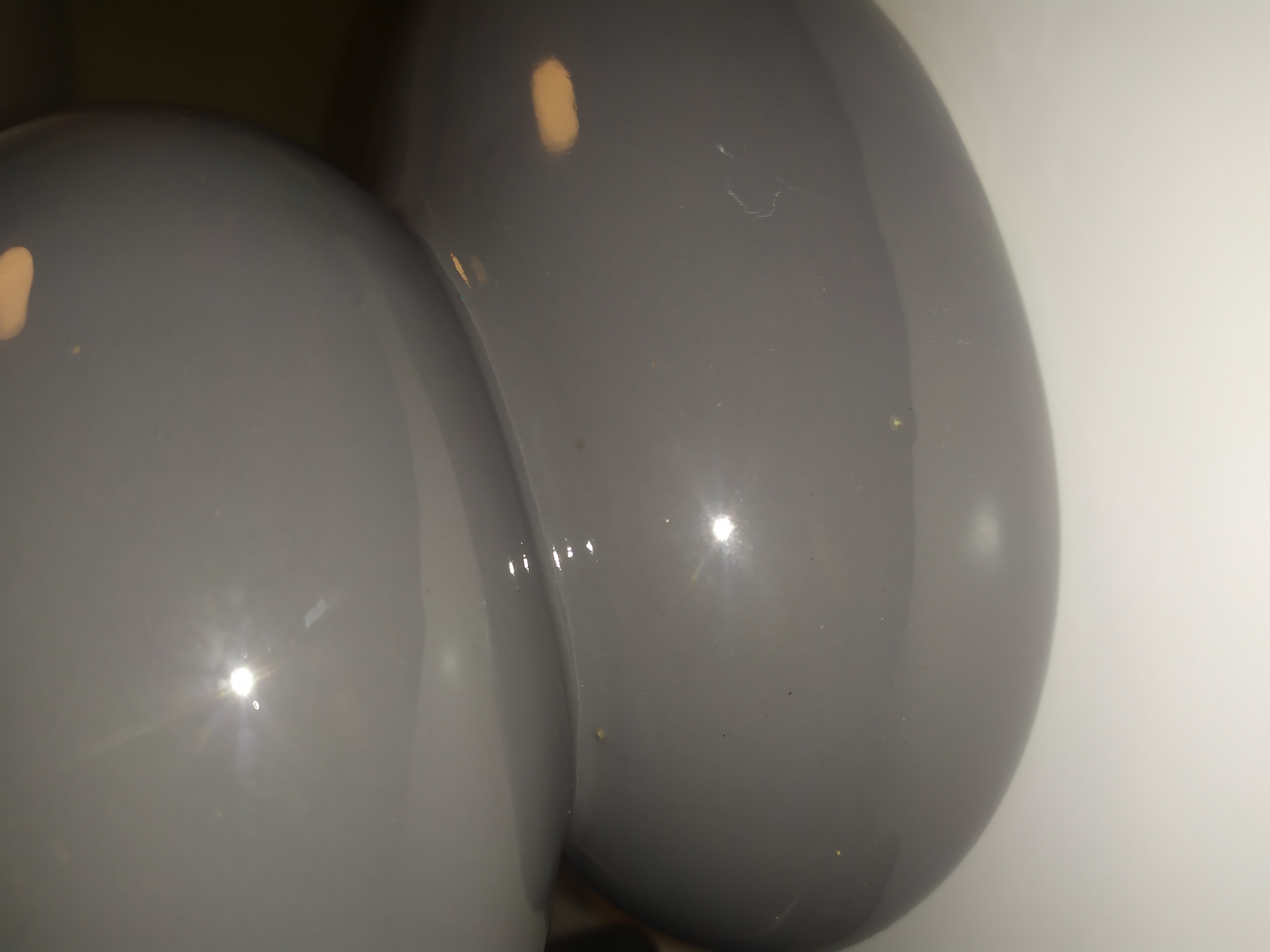 Фотография покупателя товара Ваза керамическая "Сбалансированные камни", настольная, серый цвет, 20.5 см