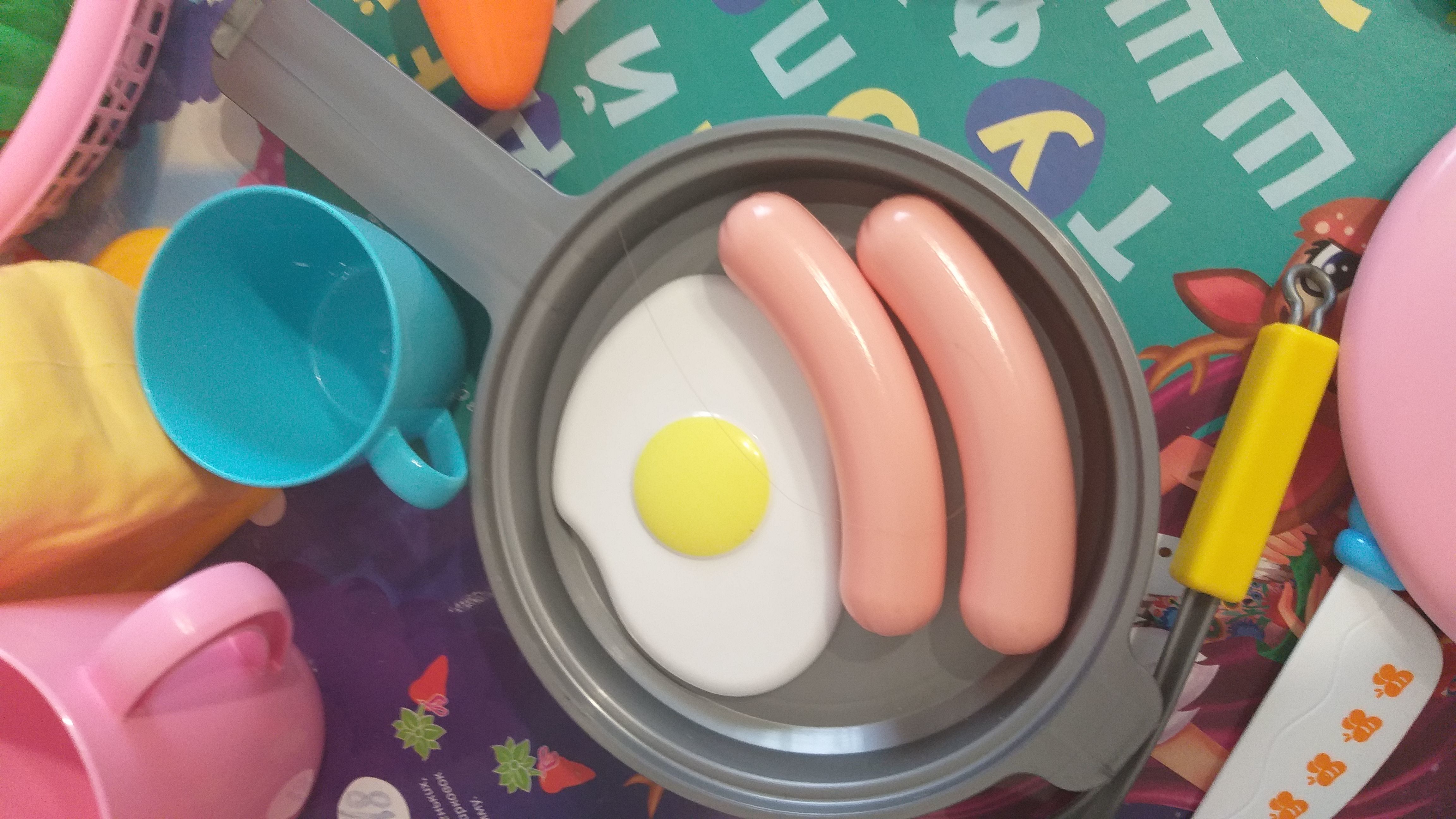 Фотография покупателя товара Игровой кухонный набор «Детский», 5 предметов - Фото 5