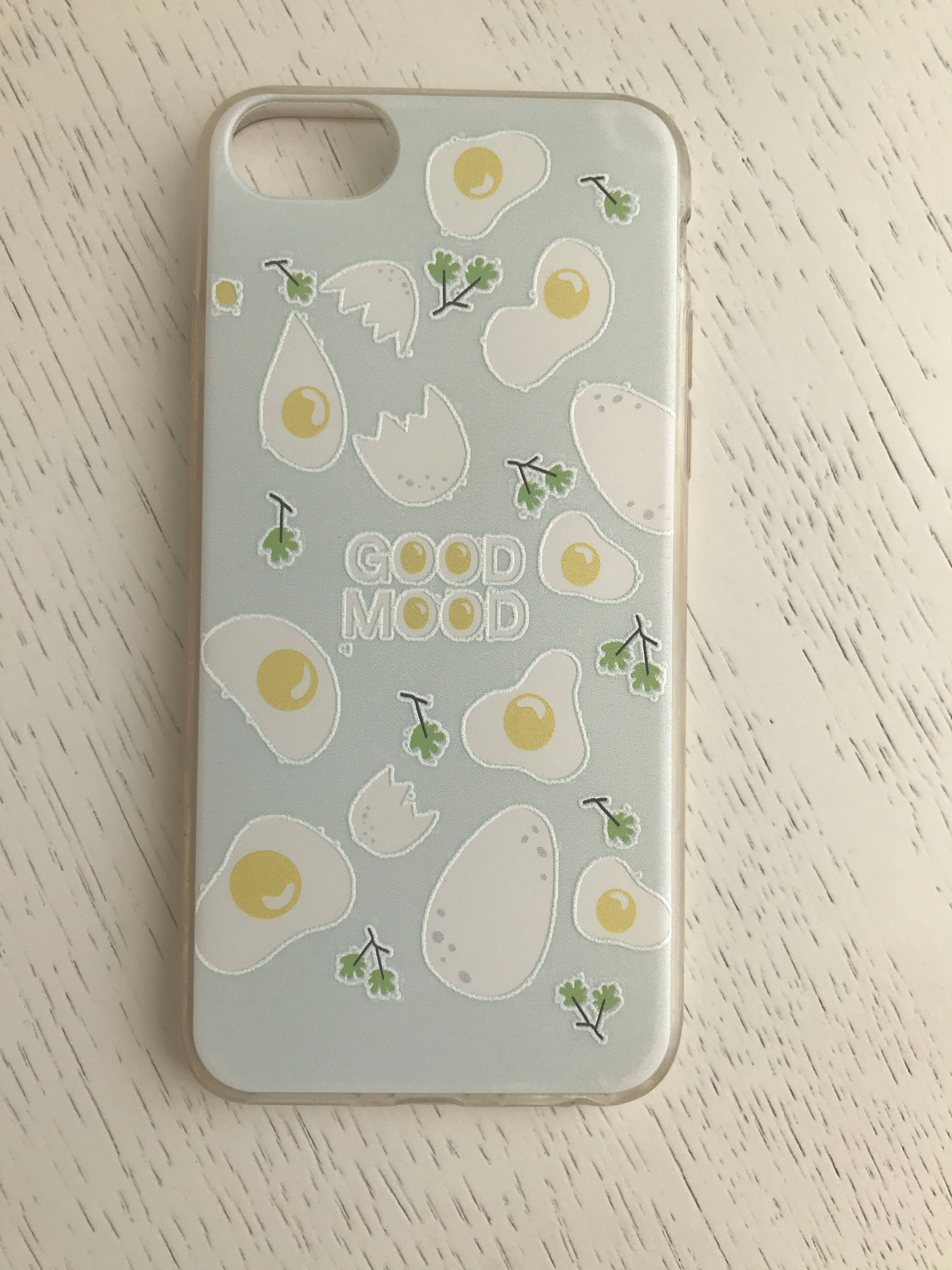 Фотография покупателя товара Чехол для телефона iPhone 7 с рельефным нанесением Good mood, 6.5 × 14 см - Фото 1