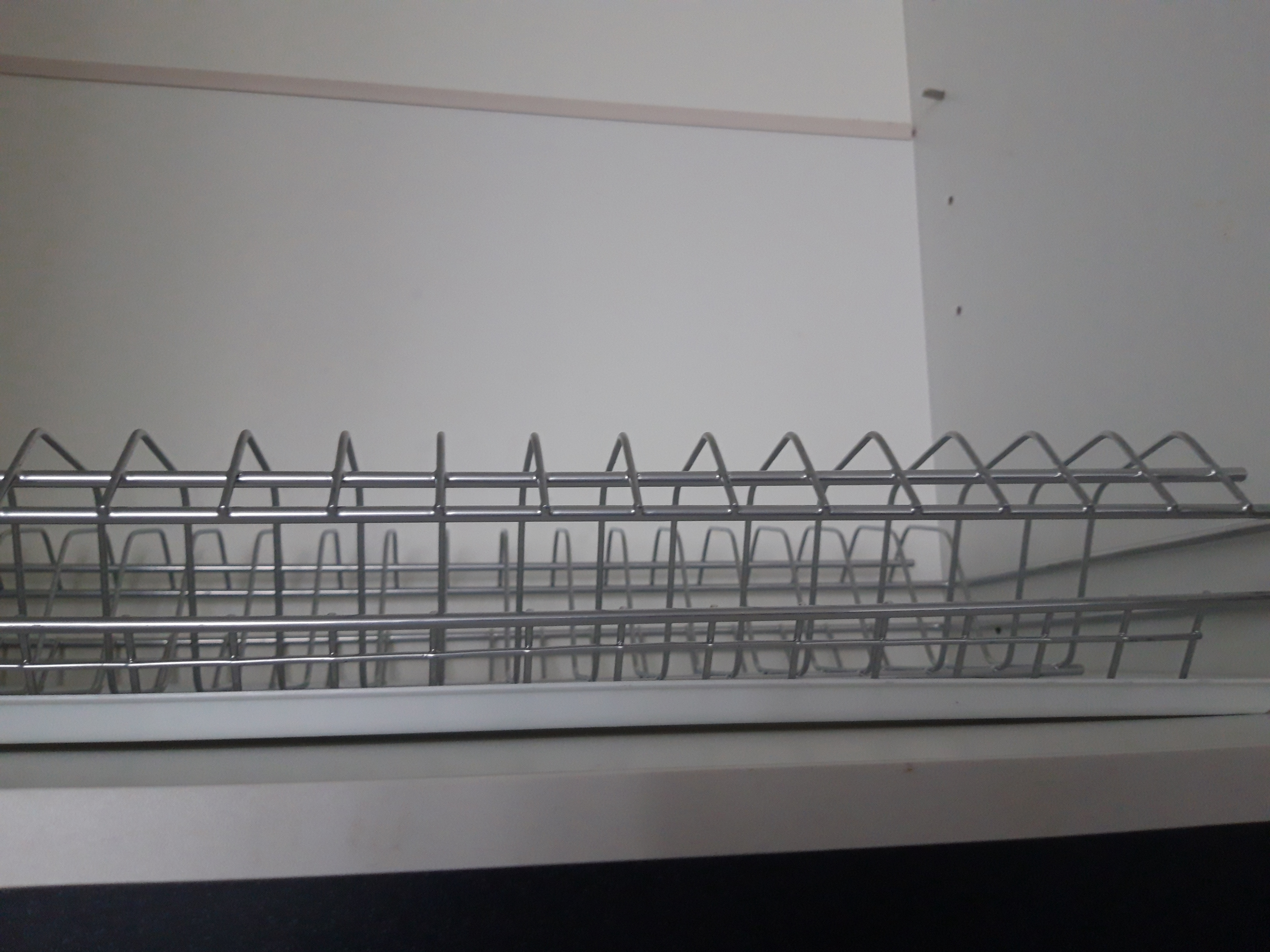 Фотография покупателя товара Комплект посудосушителей с поддоном для шкафа 60 см, 56,5×25,6 см, цвет хром