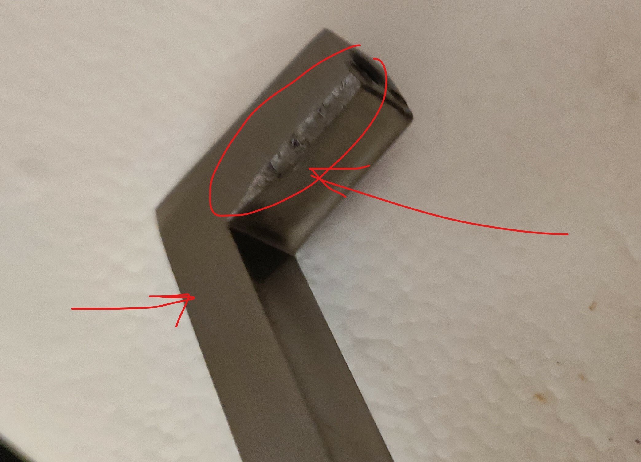 Фотография покупателя товара Ручка-скоба SQUARE CAPPIO RSC008, нержавеющая сталь, м/о 128 мм, цвет серебро - Фото 8