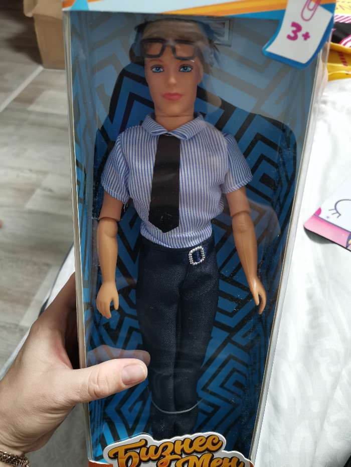 Фотография покупателя товара Кукла-модель шарнирная «Бизнесмен», МИКС