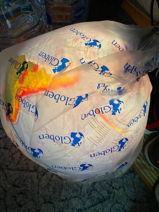 Фотография покупателя товара Глoбус физико-политический рельефный «Классик», диаметр 320 мм, с подсветкой - Фото 5