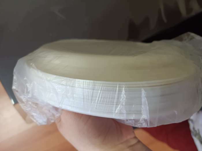 Фотография покупателя товара Тарелка пластиковая одноразовая «Экстра», d=20,5 см, цвет белый - Фото 4