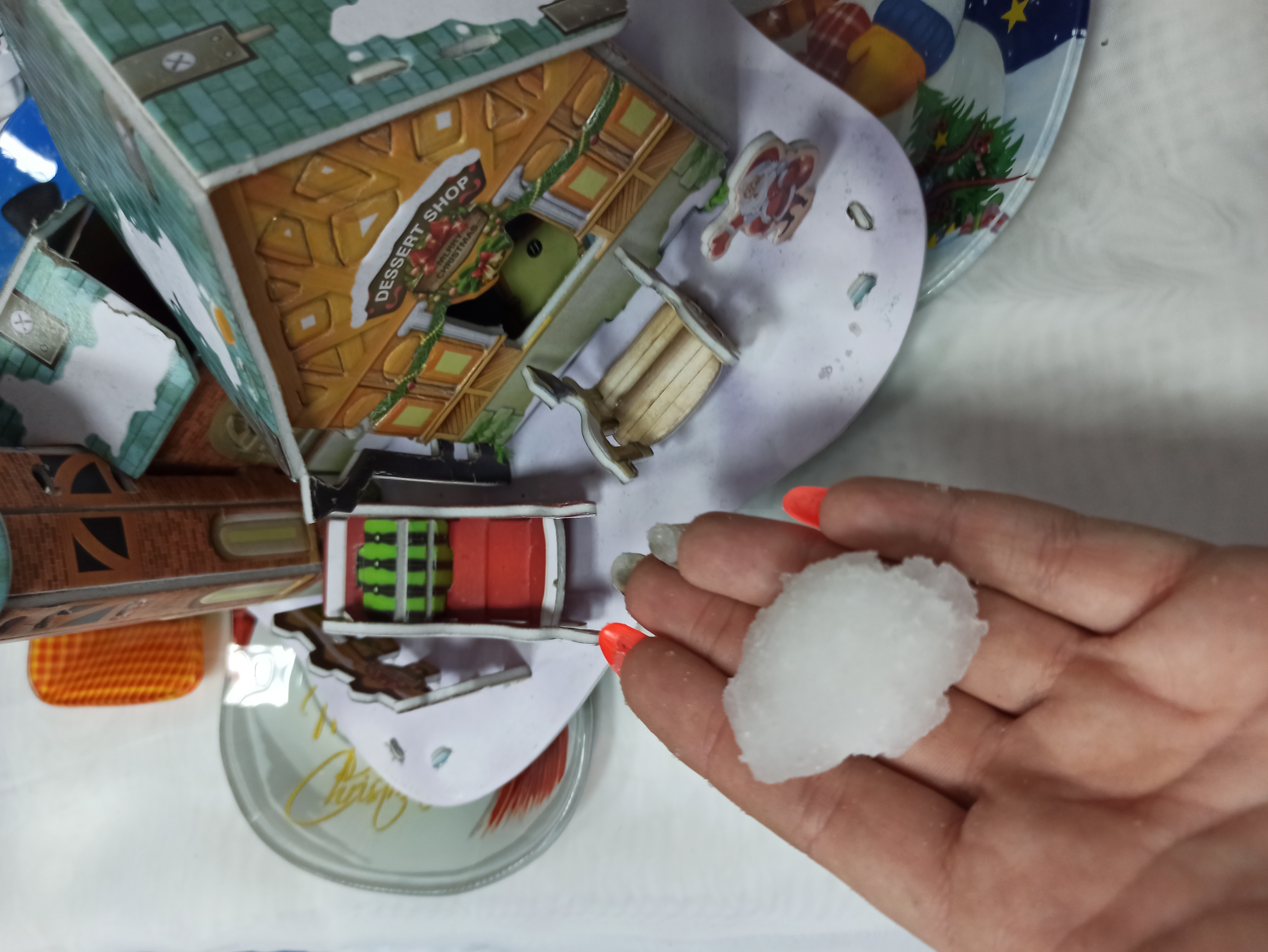 Фотография покупателя товара Набор для опытов "Снег волшебный своими руками" белый, Холодное сердце - Фото 1