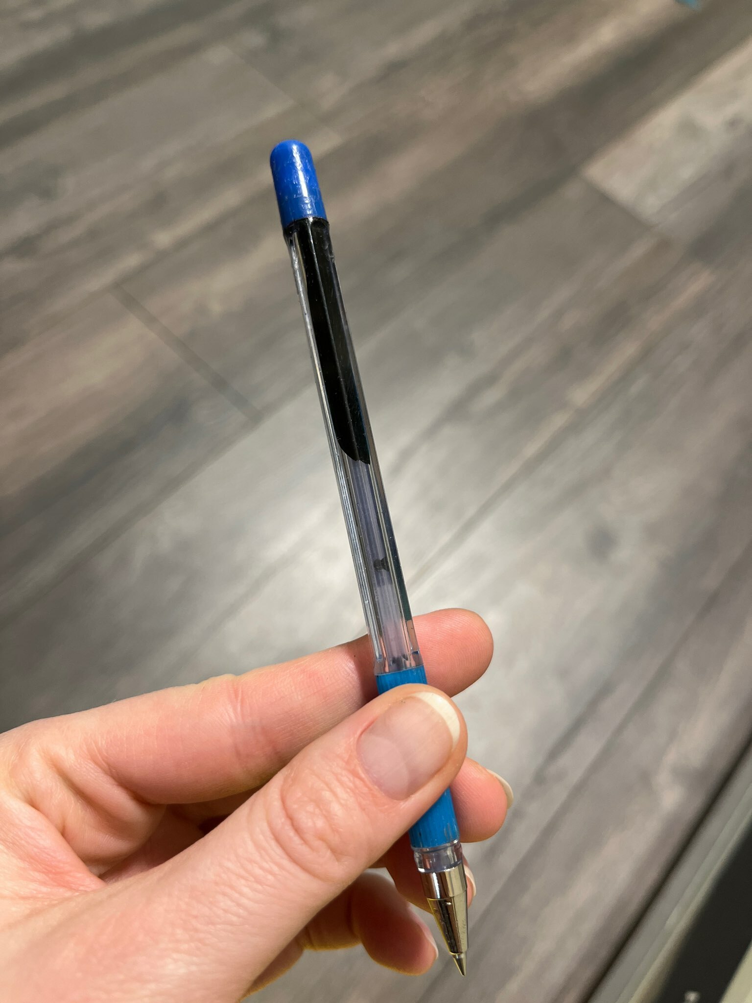 Фотография покупателя товара Ручка шариковая MunHwa MC Gold, узел 0.5 мм, чернила синие, штрихкод на ручке - Фото 3
