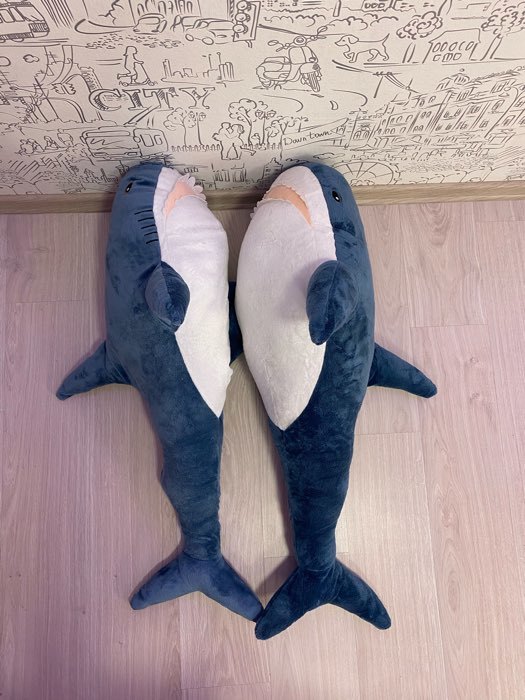 Фотография покупателя товара Мягкая игрушка «Акула», 100 см, БЛОХЭЙ - Фото 1