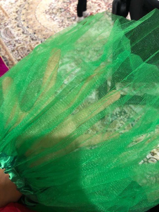 Фотография покупателя товара Новогодний карнавальный набор «Красавица-ёлочка», ободок, юбка, на новый год - Фото 3