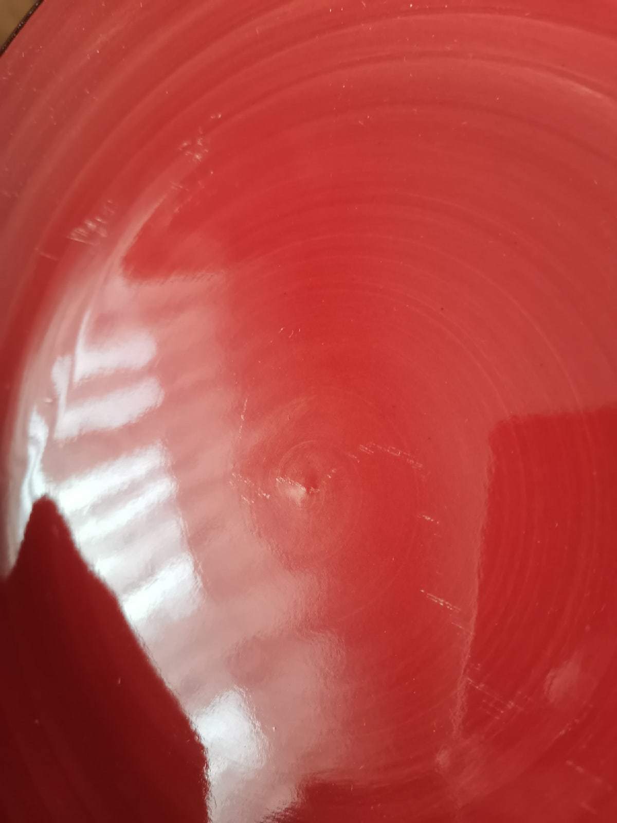 Фотография покупателя товара Тарелка керамическая десертная Доляна «Морской мир», d=19 см, цвет красный - Фото 6