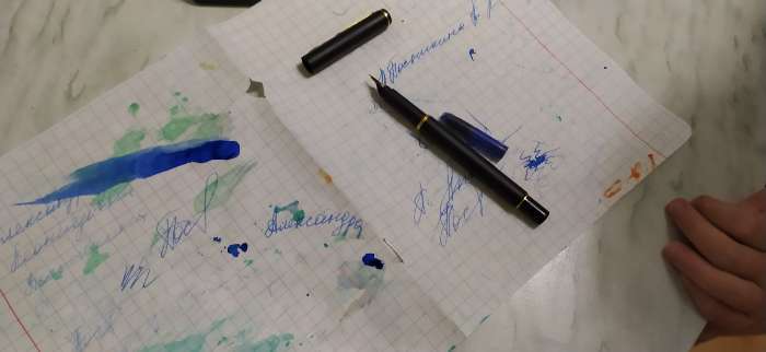 Фотография покупателя товара Картриджи для перьевых ручек Centropen 0019/06, 6 штук, чернила синие