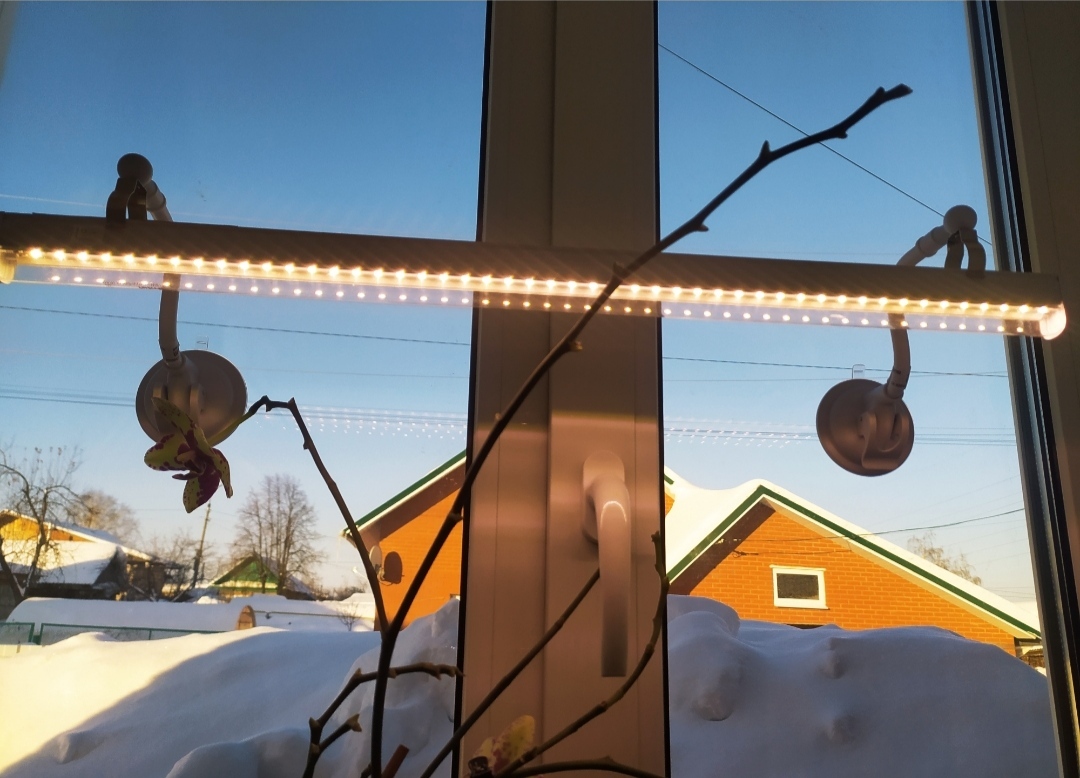 Фотография покупателя товара Подставка для светильника на присоске ULI-P и лампы LED-T8, длина 150 мм, Набор 2 ШТ, Белая - Фото 3