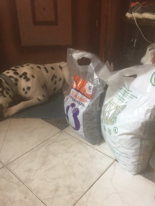 Фотография покупателя товара Наполнитель бумажный "Пижон", 10 л - Фото 2