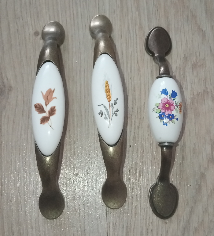 Фотография покупателя товара Ручка-скоба CAPPIO AUTUMN Ceramics, м/о 96 мм, цвет бронза - Фото 1