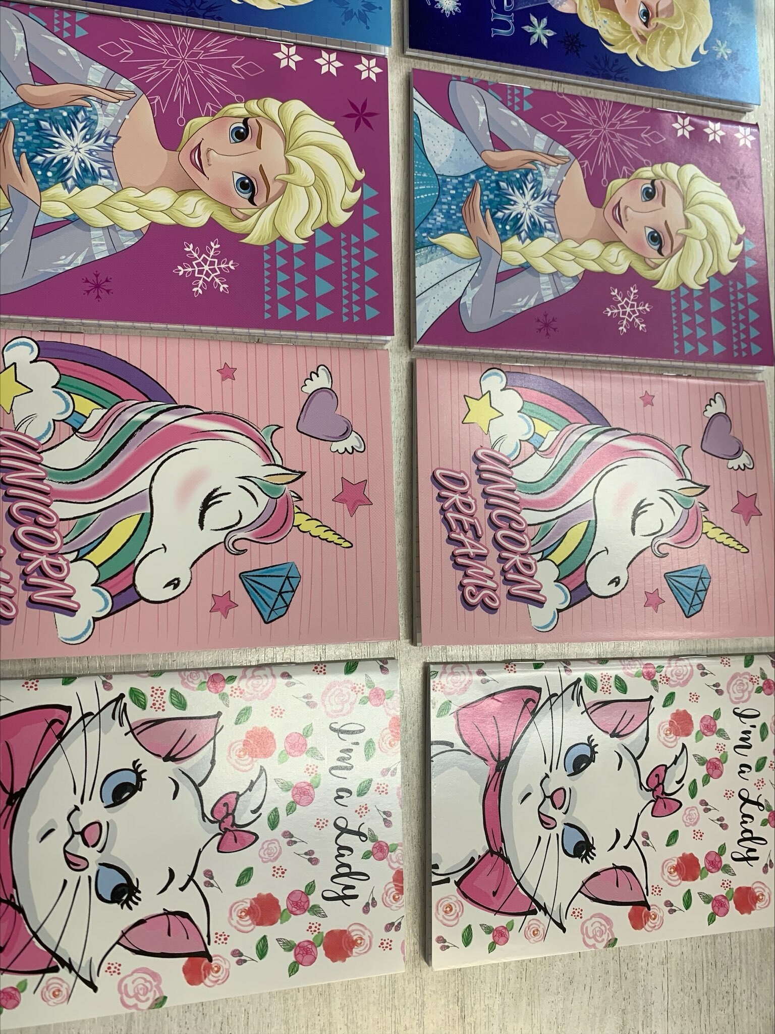 Фотография покупателя товара Блокнот А6, 32 листа, на скобе, герои Дисней для девочки, МИКС - Фото 1