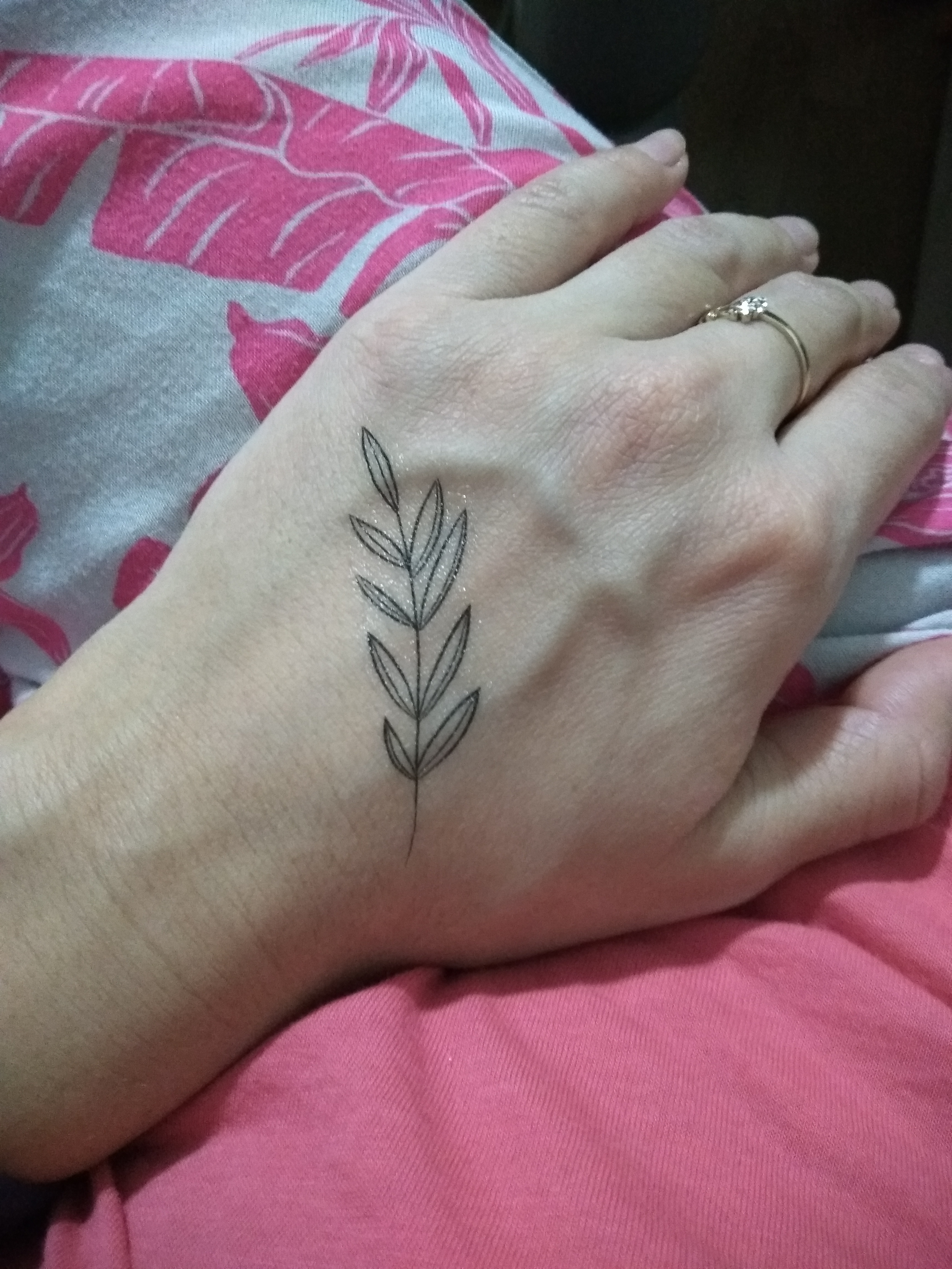 Фотография покупателя товара Переводные тату «Нежность», 14 х 21 см - Фото 4