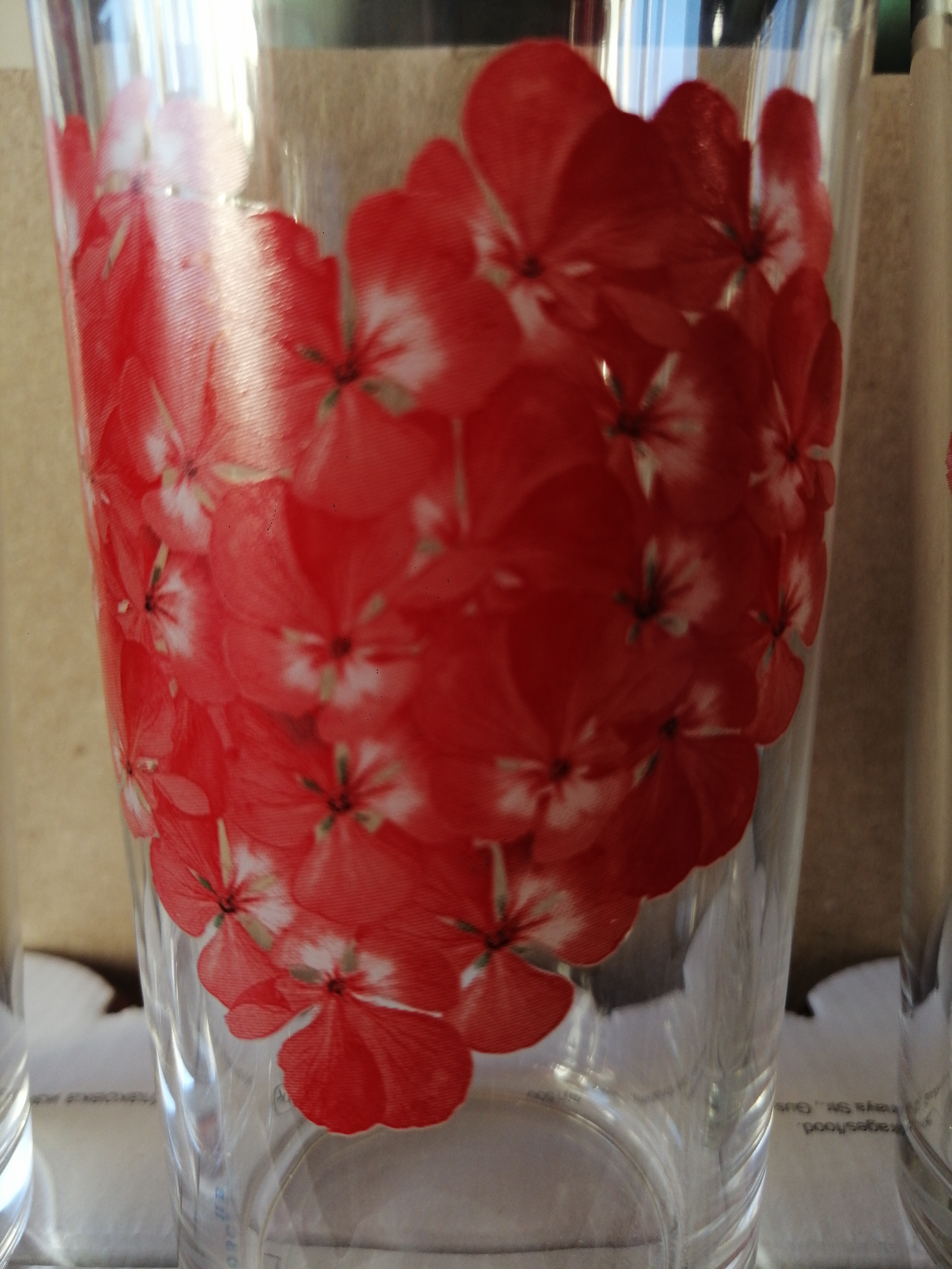 Фотография покупателя товара Набор стеклянных стаканов «Цветочное сердце», 250 мл, 6 шт, рисунок микс - Фото 1