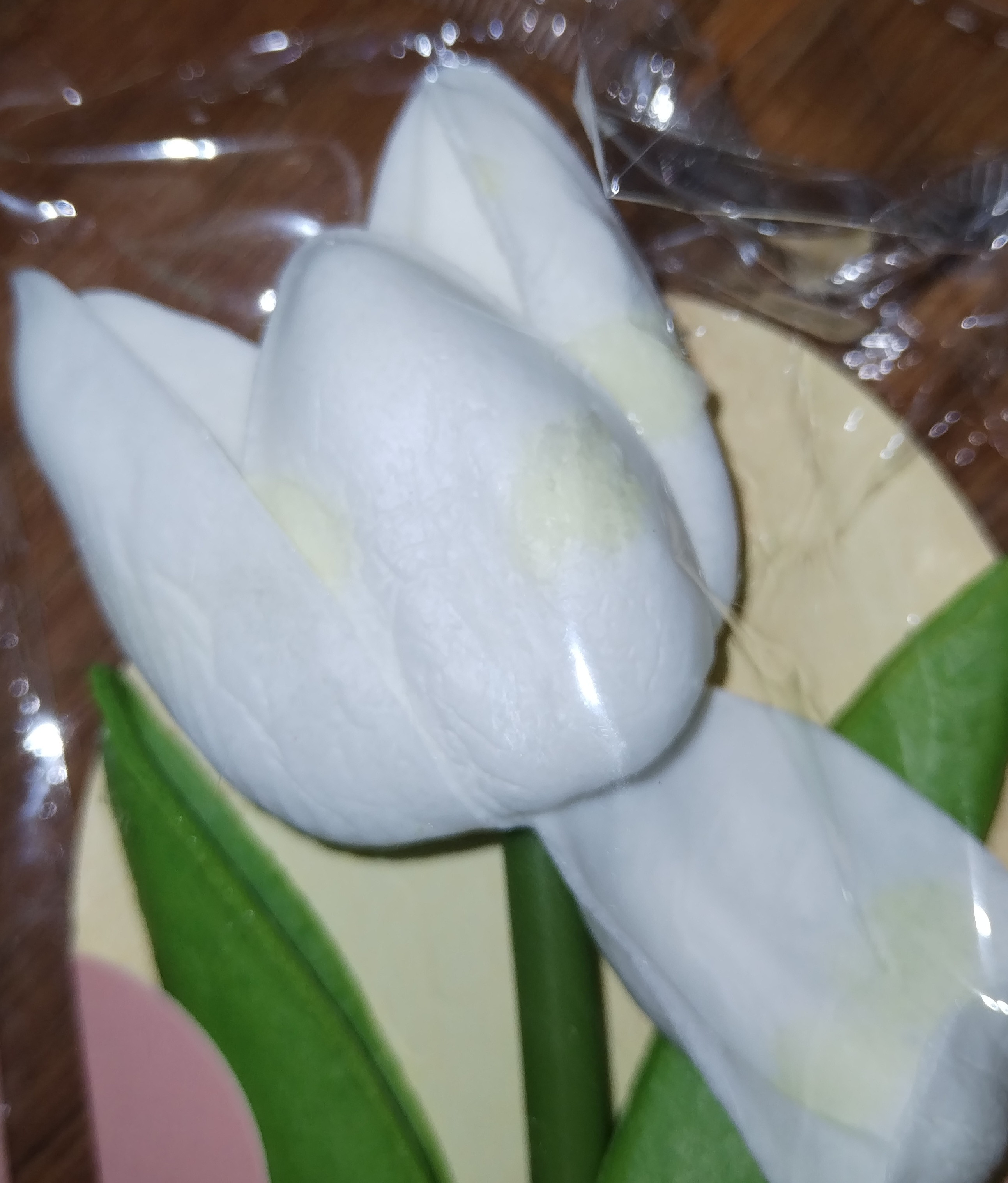 Фотография покупателя товара Ручка прикол шариковая синяя паста «Тюльпан» подарочная на 8 марта МИКС