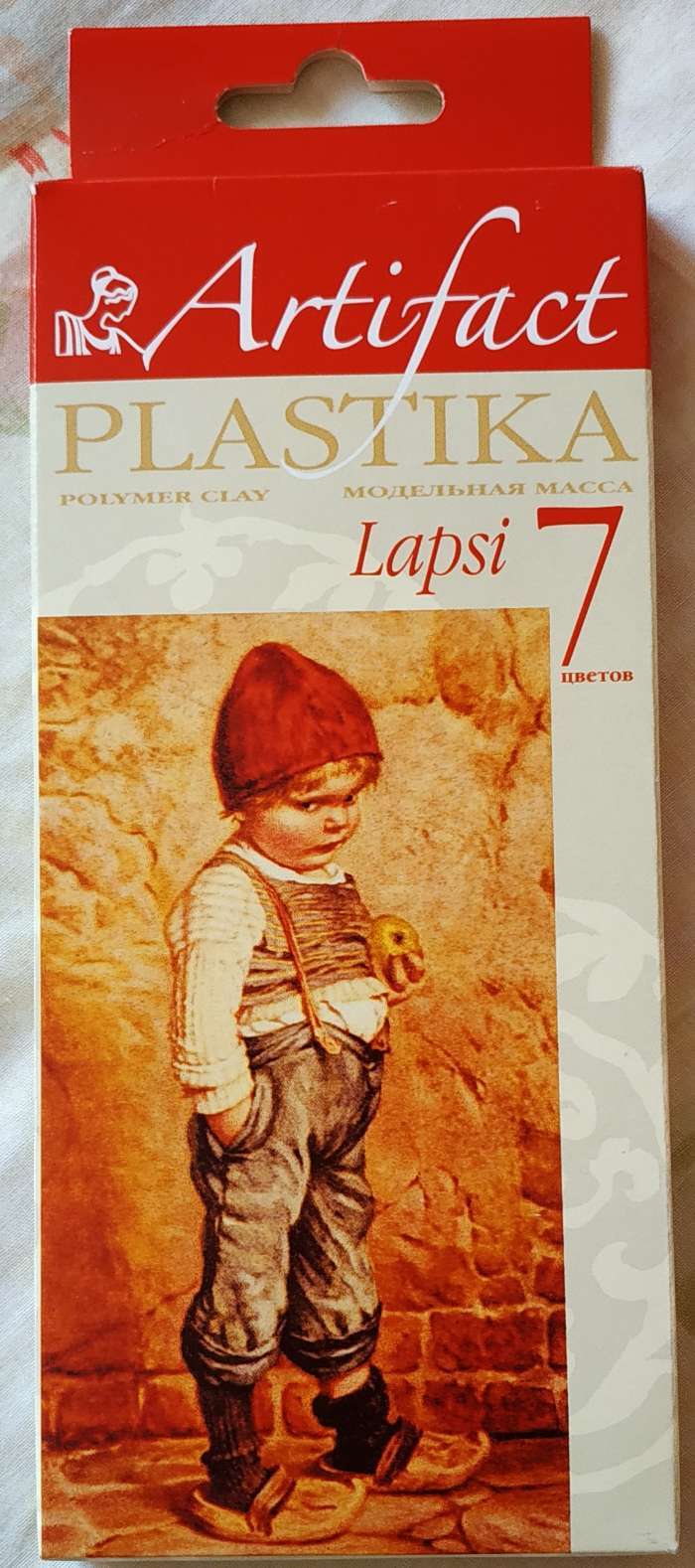 Фотография покупателя товара Набор пластика - полимерная глина, LAPSI, 7 цветов по 20 г