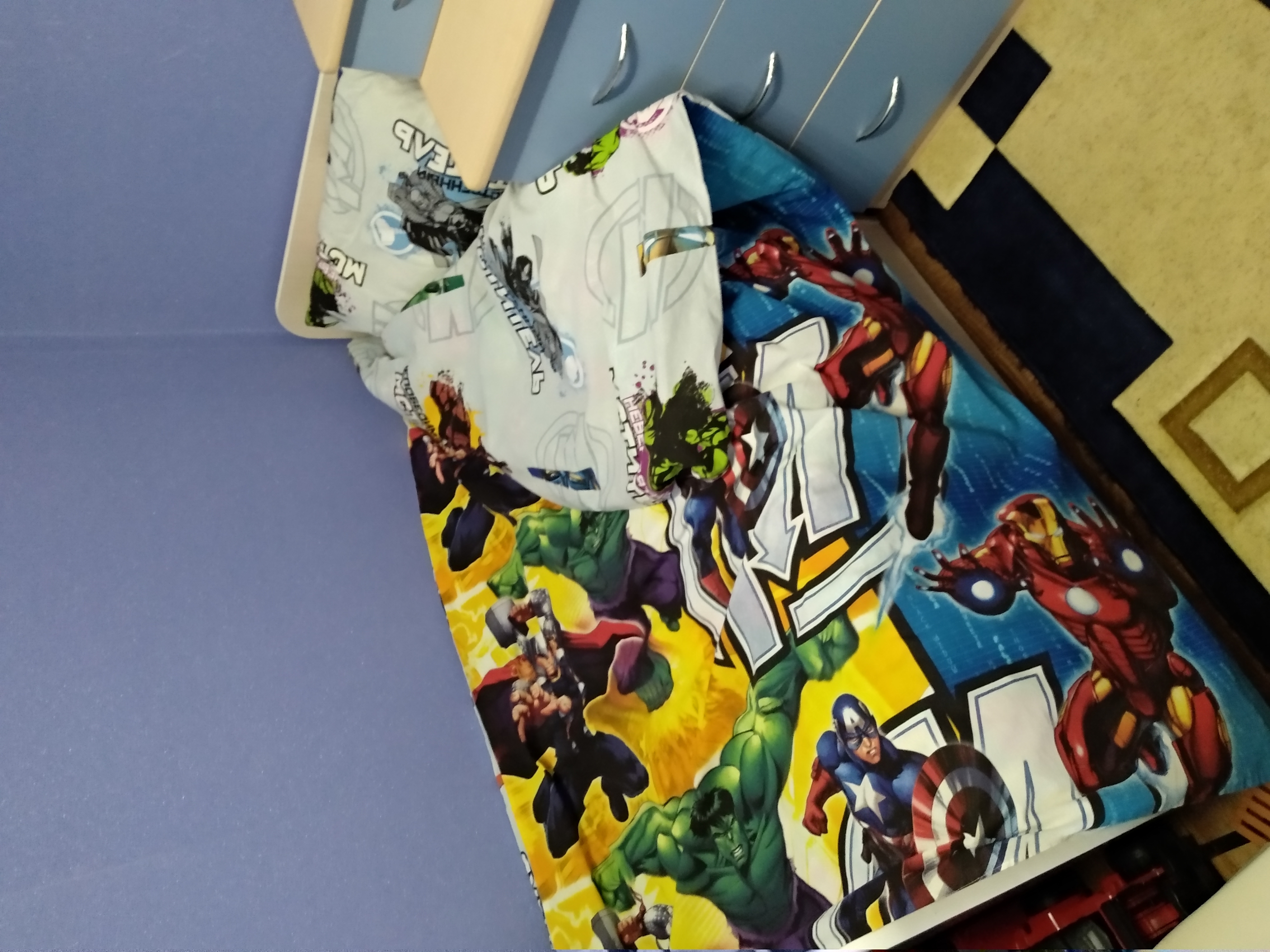 Фотография покупателя товара Постельное бельё 1,5 сп "Avengers" 143*215 см, 150*214 см, 50*70 см -1 шт - Фото 18