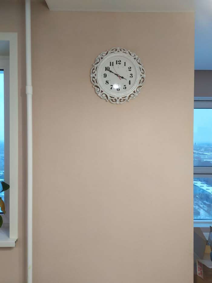 Фотография покупателя товара Часы настенные, интерьерные, "Хостон", бесшумные, d-40.5 см, циферблат 26 см - Фото 27