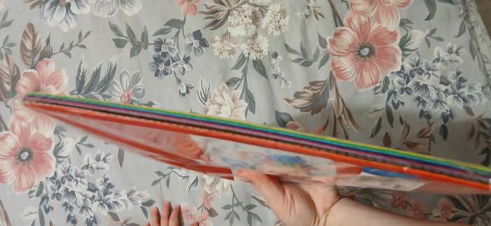 Фотография покупателя товара Набор цветного фетра, толщина-1 мм, формат А4, 10 листов, 10 цветов - Фото 2