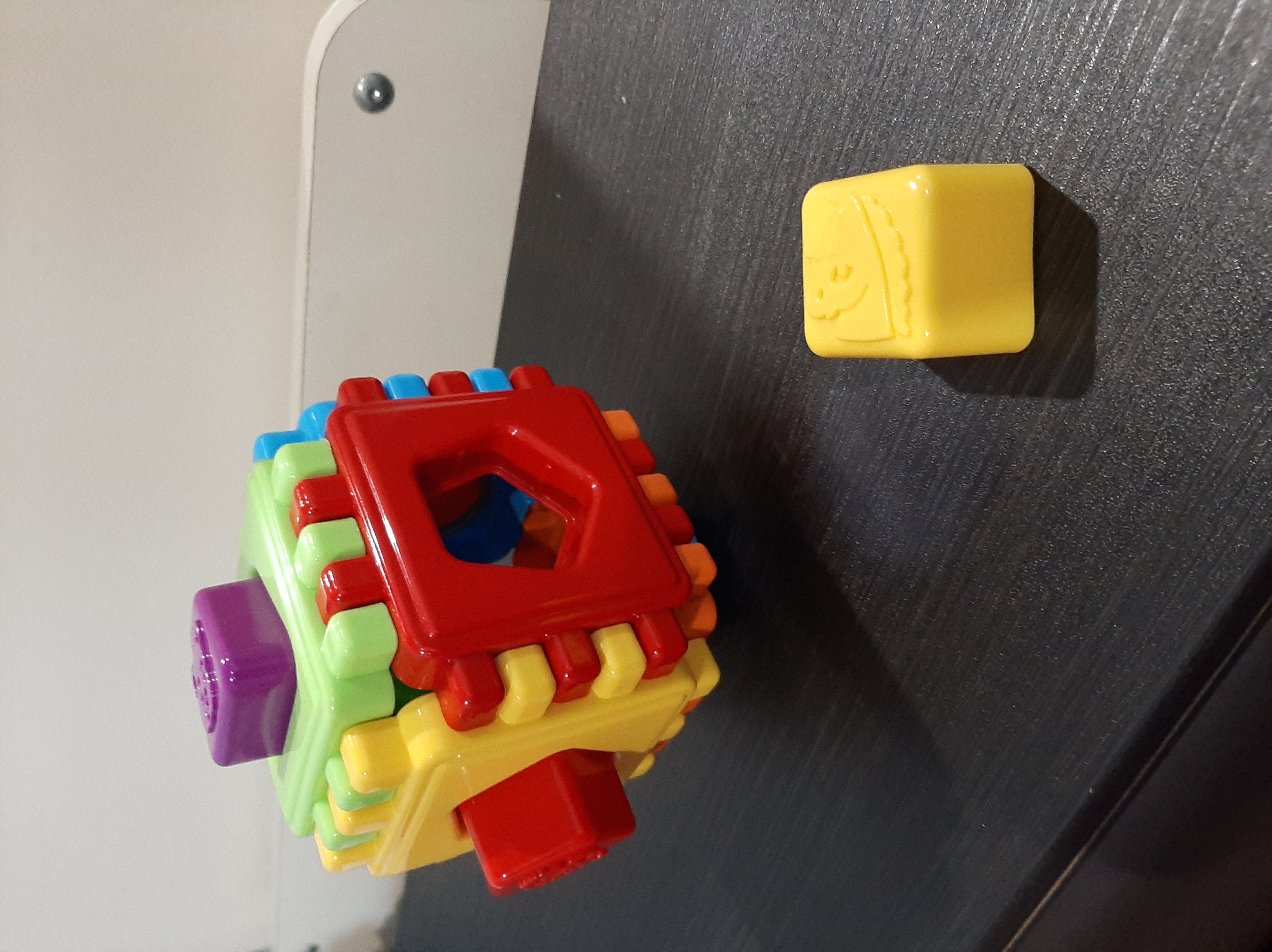 Фотография покупателя товара Развивающая игрушка Логический куб «Геометрик» 10,5х10,5х10,5см. - Фото 25