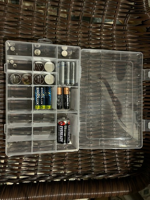 Фотография покупателя товара Органайзер для хранения мелочей, передвижные ячейки, 24 ячейки, 19.5×13.5×3.5 см, прозрачный - Фото 6