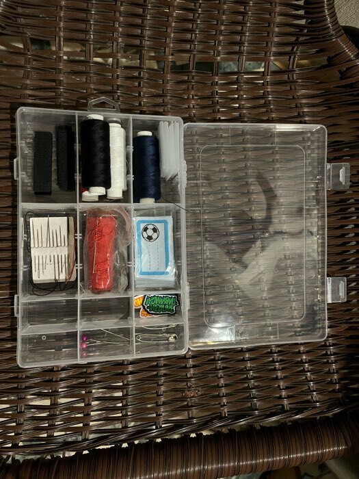 Фотография покупателя товара Органайзер для хранения мелочей, передвижные ячейки, 24 ячейки, 19.5×13.5×3.5 см, прозрачный - Фото 5