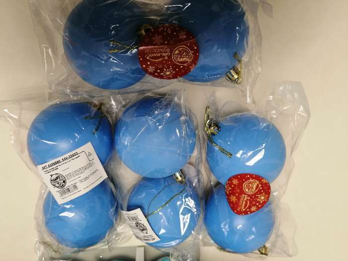 Фотография покупателя товара Набор шаров пластик d-8 см, 2 шт "Матовый" голубой - Фото 21