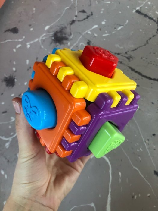 Фотография покупателя товара Развивающая игрушка Логический куб «Геометрик» 10,5х10,5х10,5см. - Фото 20