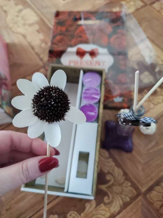 Фотография покупателя товара Набор подарочный "Париж" (диффузор и свечи) орхидея, "Богатство Аромата" 8 марта - Фото 5