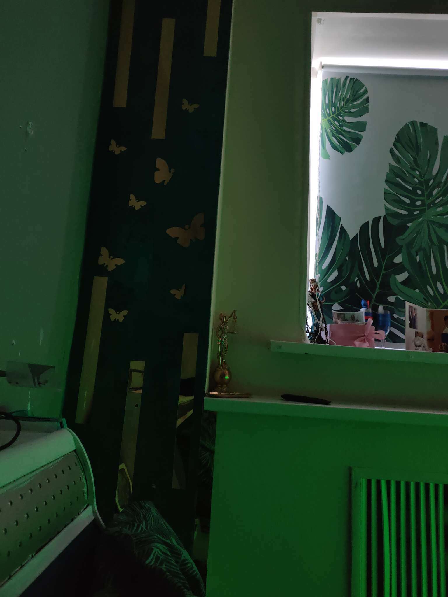 Фотография покупателя товара Штора рулонная «Тропики», блэкаут, 120×200 см, цвет белый - Фото 1