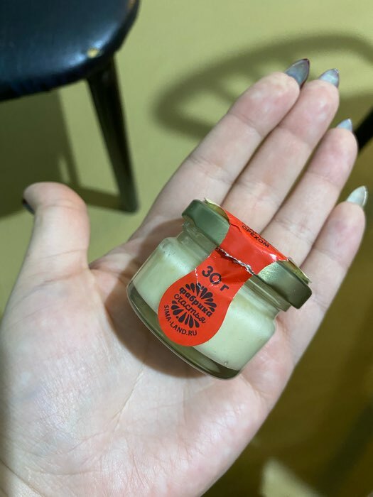 Фотография покупателя товара Крем-мёд «30 г. силы», в банке, с кедровым орехом, 30 г.