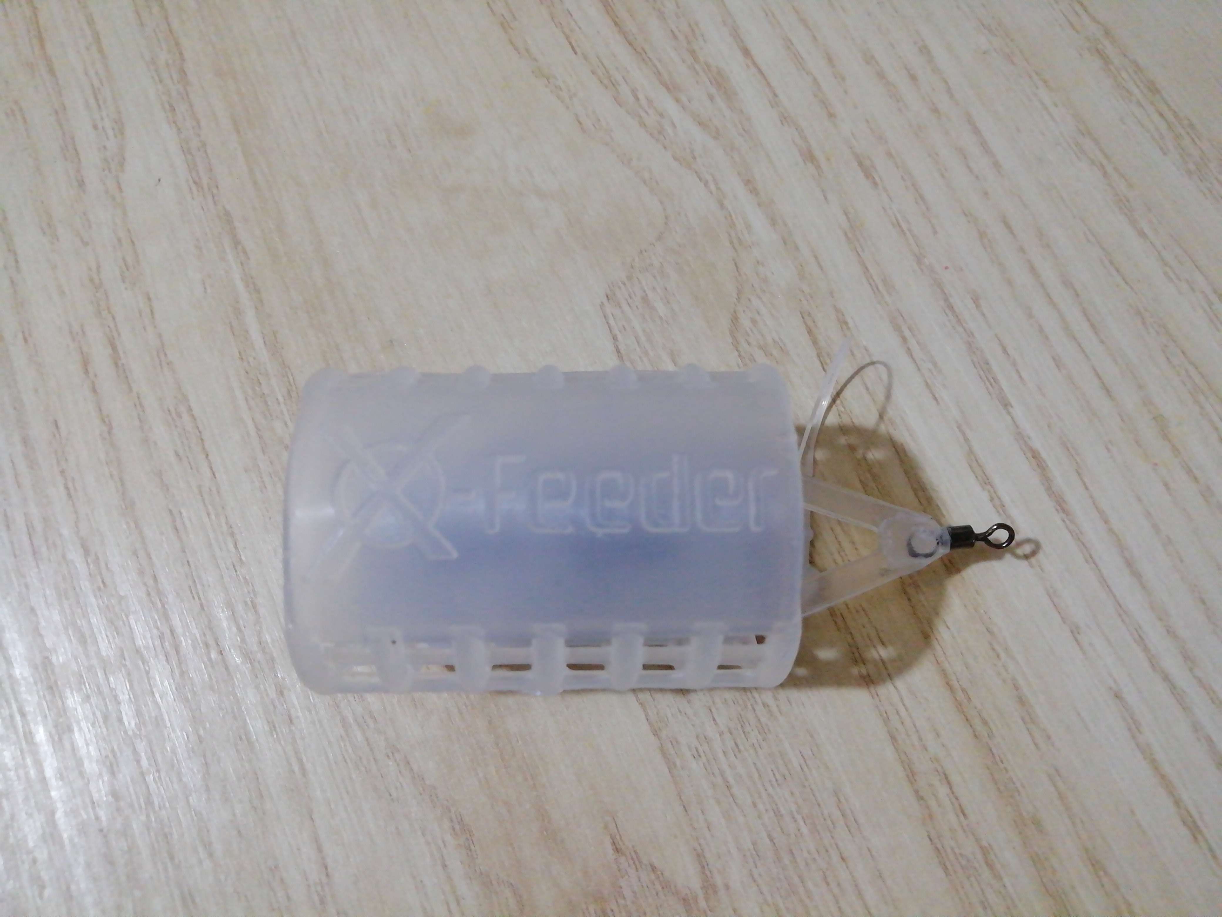Фотография покупателя товара Груз-кормушка пластиковая X-FEEDER PL GLASS CLASSIC MIDDLE, 40 г, 35 мл, цвет полупрозрачный - Фото 2