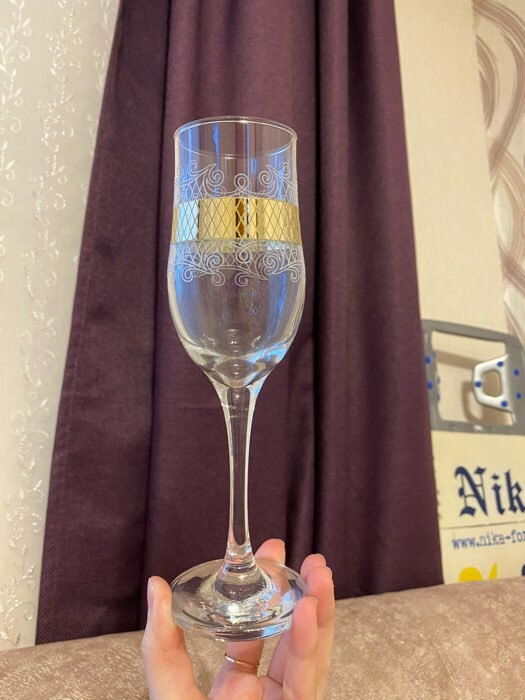 Фотография покупателя товара Набор бокалов для шампанского «Винтаж», 200 мл, 6 шт - Фото 1