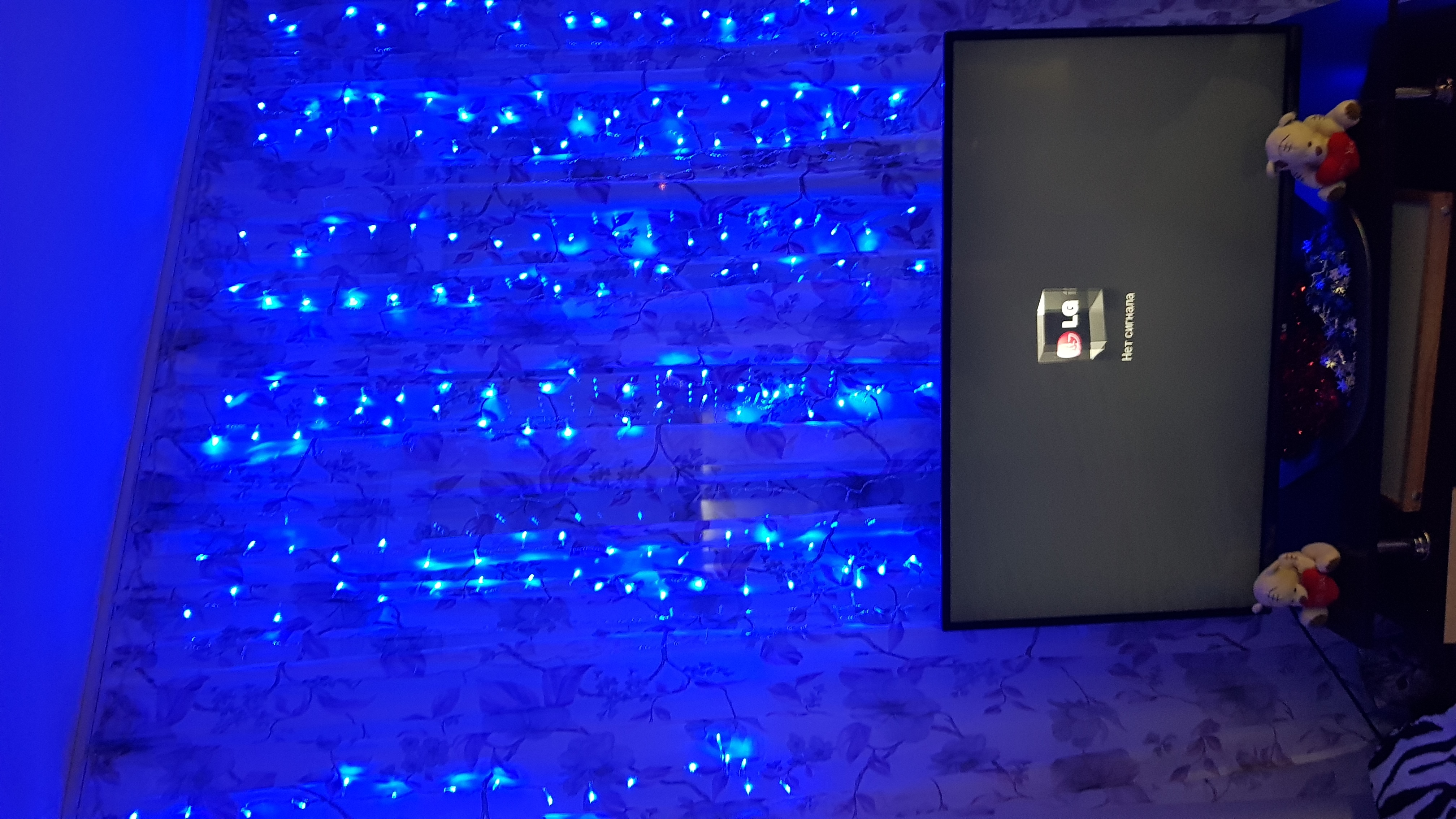 Фотография покупателя товара Гирлянда «Занавес» 2 × 3 м, IP20, прозрачная нить, 720 LED, свечение жёлтое, 8 режимов, 220 В - Фото 36