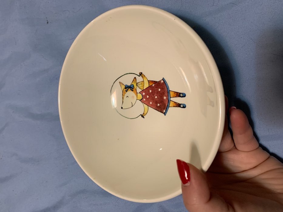 Фотография покупателя товара Салатник «Забавные лисята», 500 мл, d=17 см - Фото 1