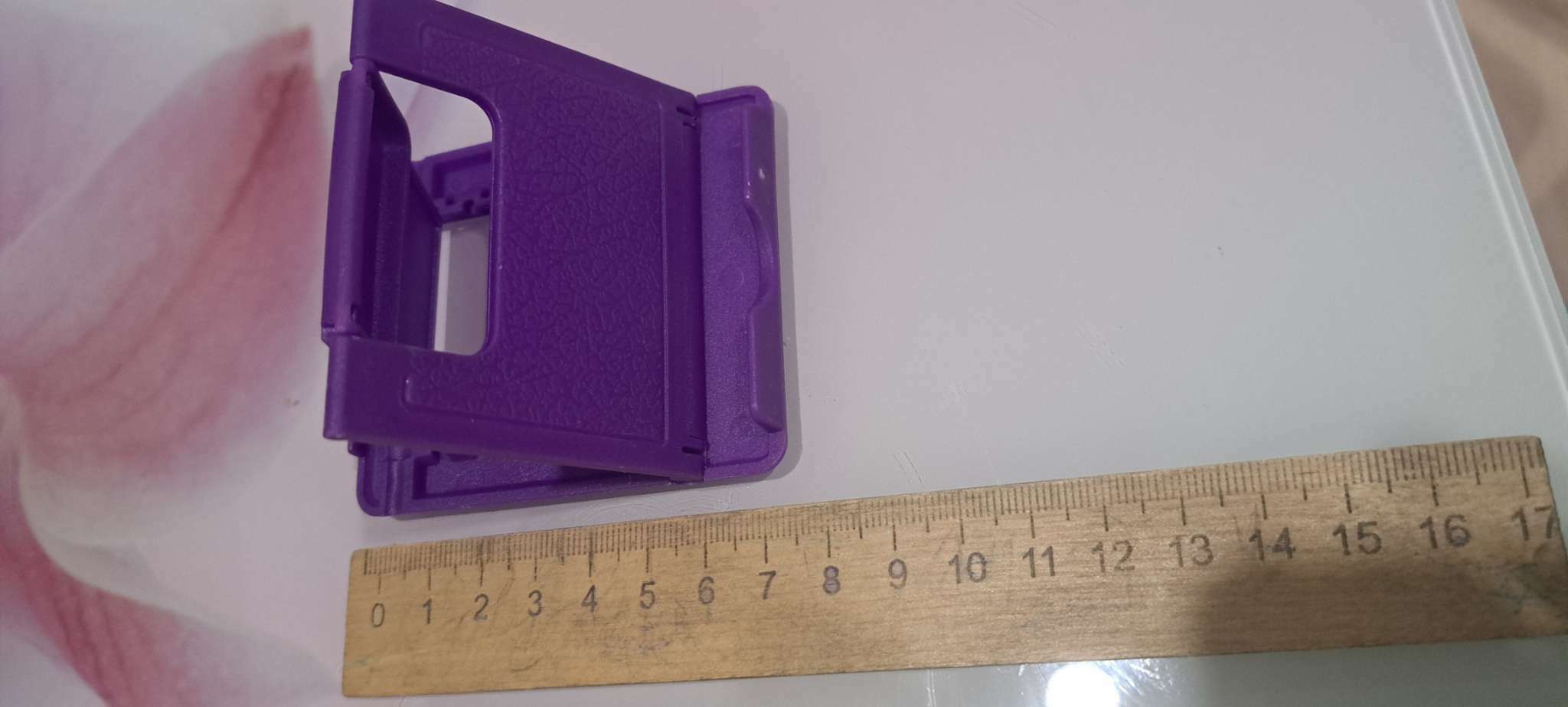 Фотография покупателя товара Подставка для телефона Luazon, складная, регулируемая высота, фиолетовая - Фото 52