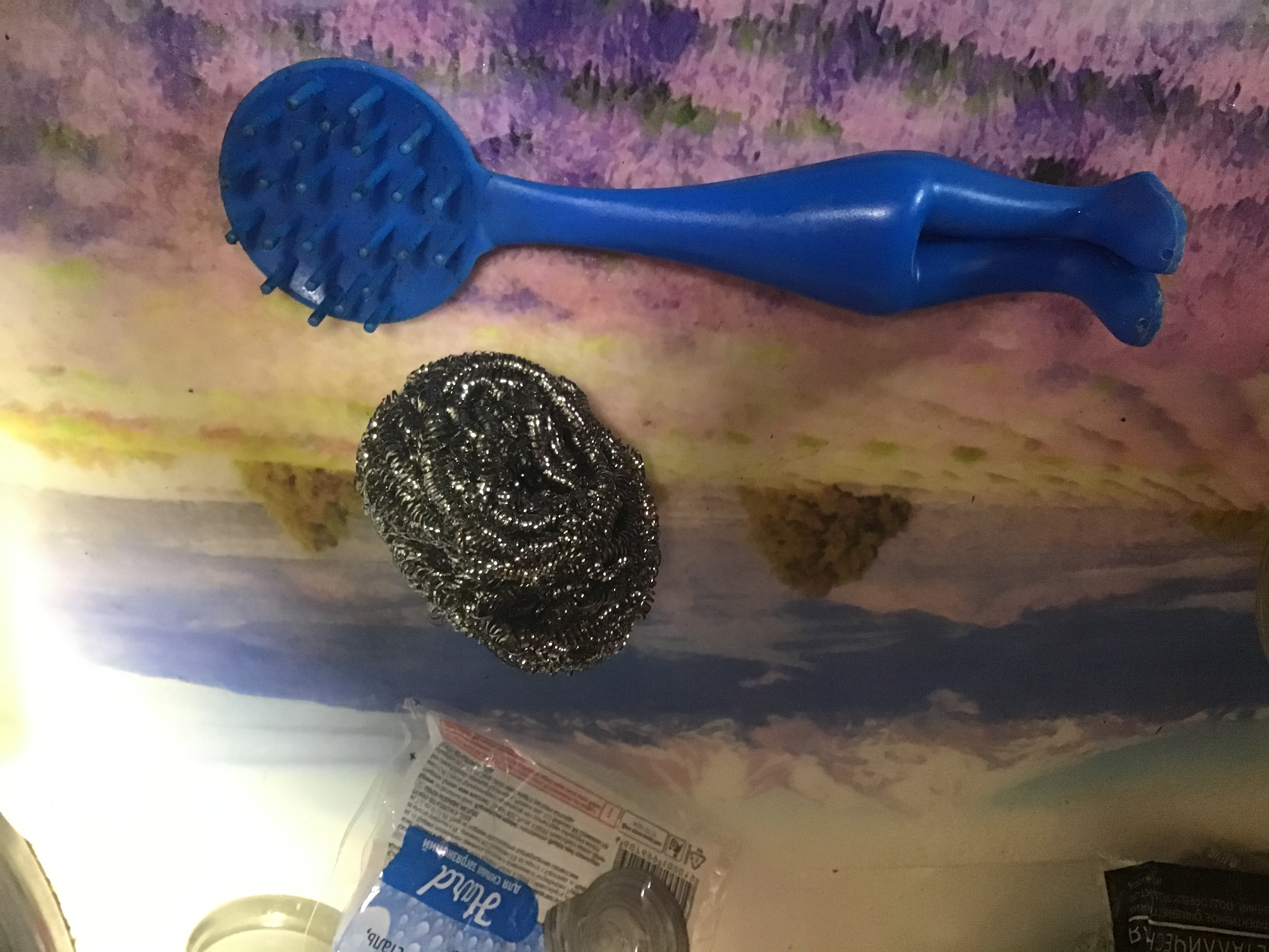 Фотография покупателя товара Губка для мытья посуды металлическая Raccoon, спираль оцинкованная, 30 гр