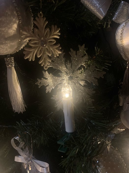 Фотография покупателя товара Гирлянда «Нить» 10 м с насадками «Свечи на прищепке», IP20, тёмная нить, 50 LED, свечение тёплое белое, 220 В - Фото 55