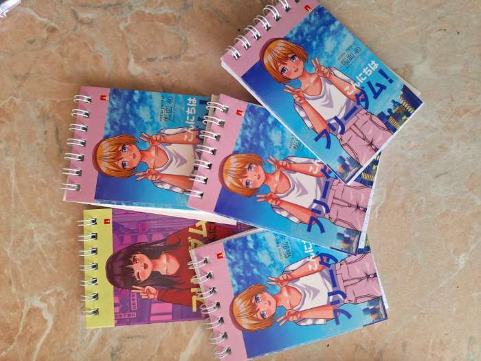 Фотография покупателя товара Блокнот А7, 40 листов на гребне Anime Freedom, обложка мелованный картон, МИКС - Фото 2
