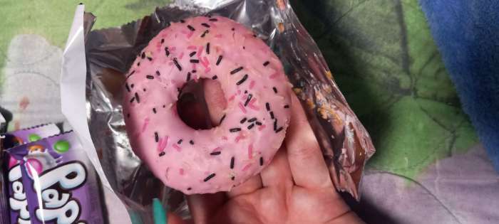 Фотография покупателя товара Кекс Donut Today, клубника, 40 г