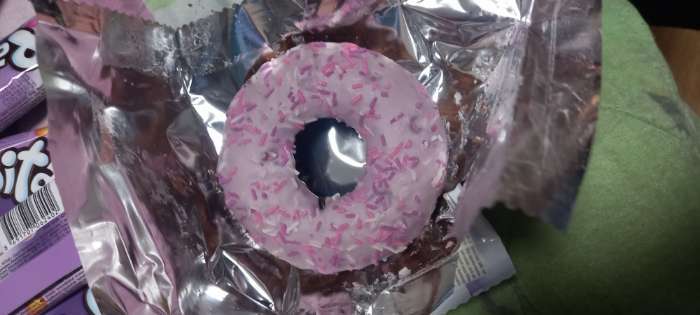 Фотография покупателя товара Кекс Donut Today Черника, 40 г - Фото 3