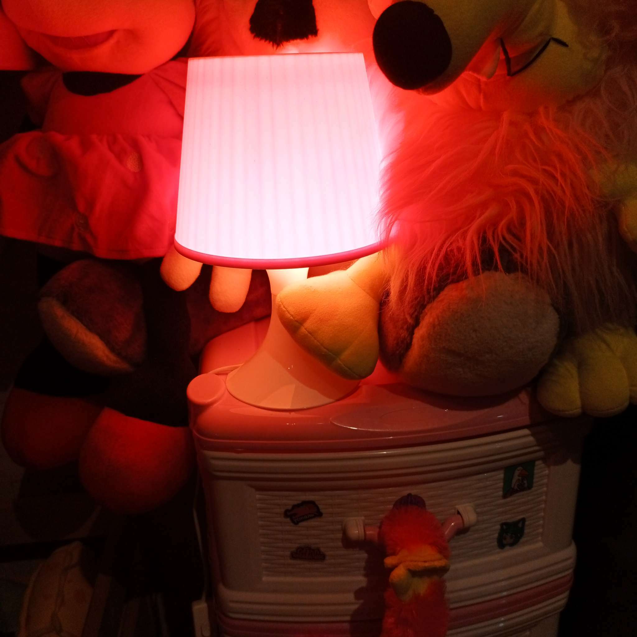 Фотография покупателя товара Настольная лампа 1340008 1хE14 15W розовый d=19,5 высота 28см RISALUX - Фото 1