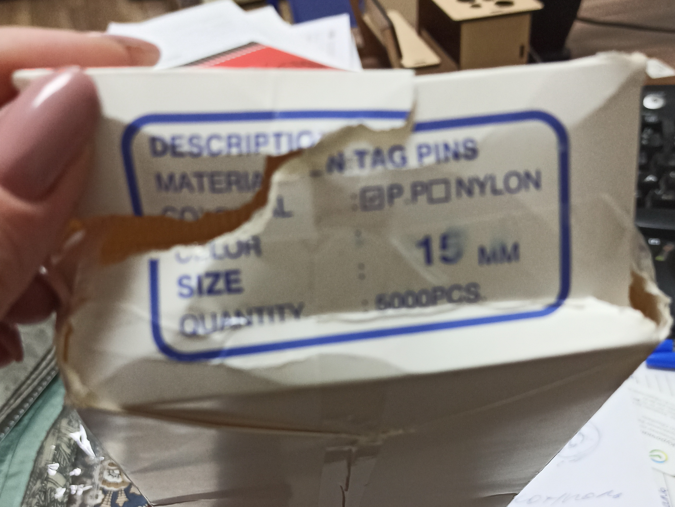 Фотография покупателя товара УЦЕНКА Набор соединителей пластиковых для пистолета-маркиратора, 5000 шт., длина 5 см - Фото 2