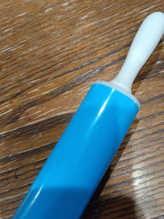 Фотография покупателя товара Скалка пластиковая малая, 21 см, цвет МИКС