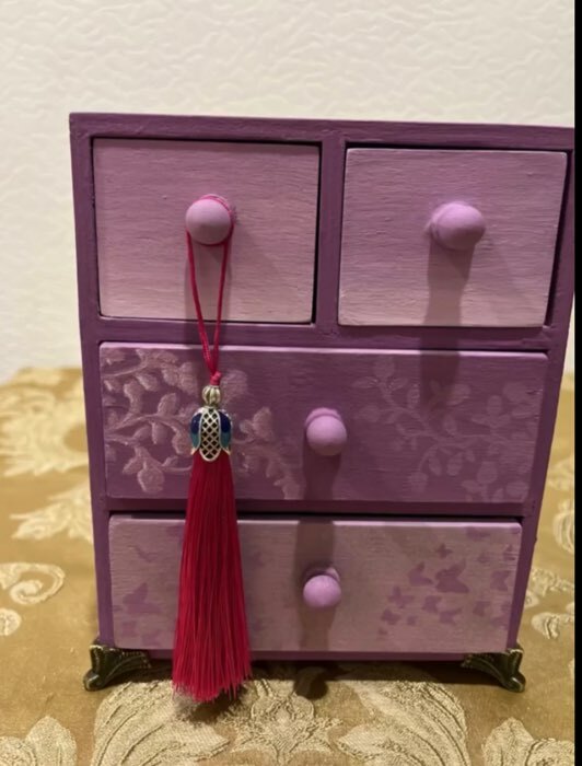 Фотография покупателя товара Уголок (ножка) для шкатулки металл «Рептилия», набор 4 шт., 1.5×2×1.5 см - Фото 3