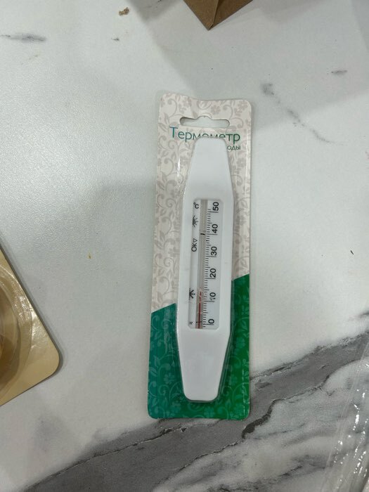 Фотография покупателя товара Термометр «Мойдодыр», градусник для воды, от 0°С до +50°С, 14 см - Фото 3