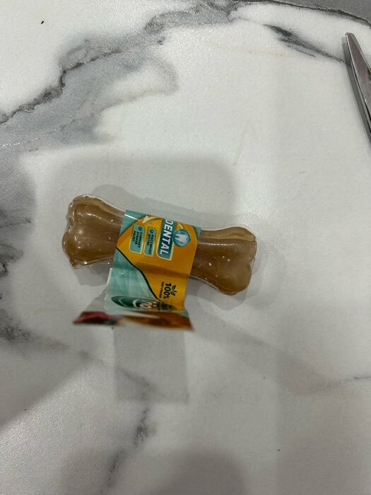 Фотография покупателя товара Косточка жевательная Triol DENTAL, 7.5 см, 20 г, 1 шт. - Фото 3