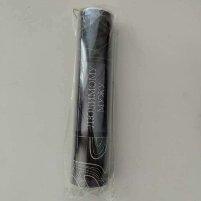 Фотография покупателя товара Ручка металлическая в тубусе «Любимому мужу», синяя паста - Фото 2